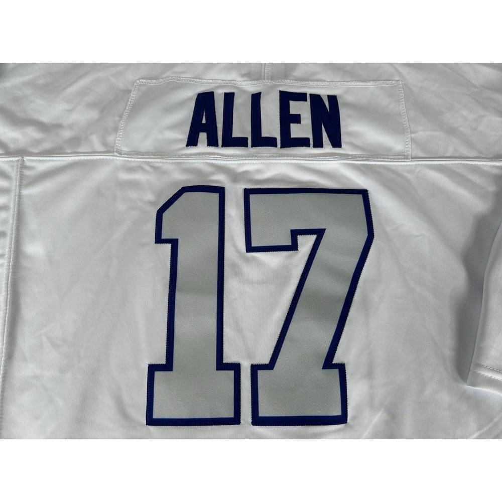 Nike Dri Fit NFL Buffalo Bills Josh Allen #17 Vapor Rivalries Jersey Adult 4XL - Picture 11 of 16